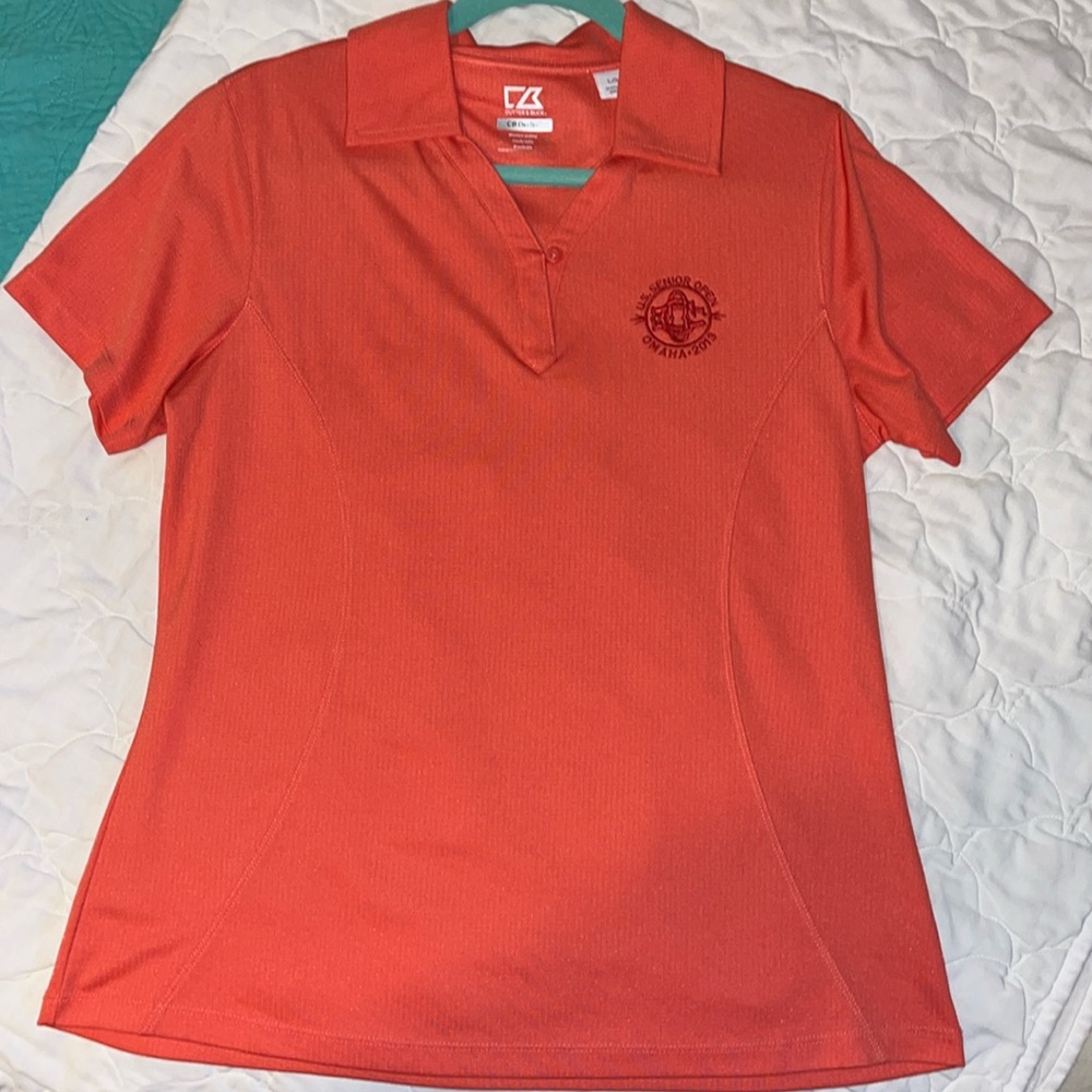 Cutter and Buck CB DryTec U.S. Senior Open Omaha 2013 Golf Shirt